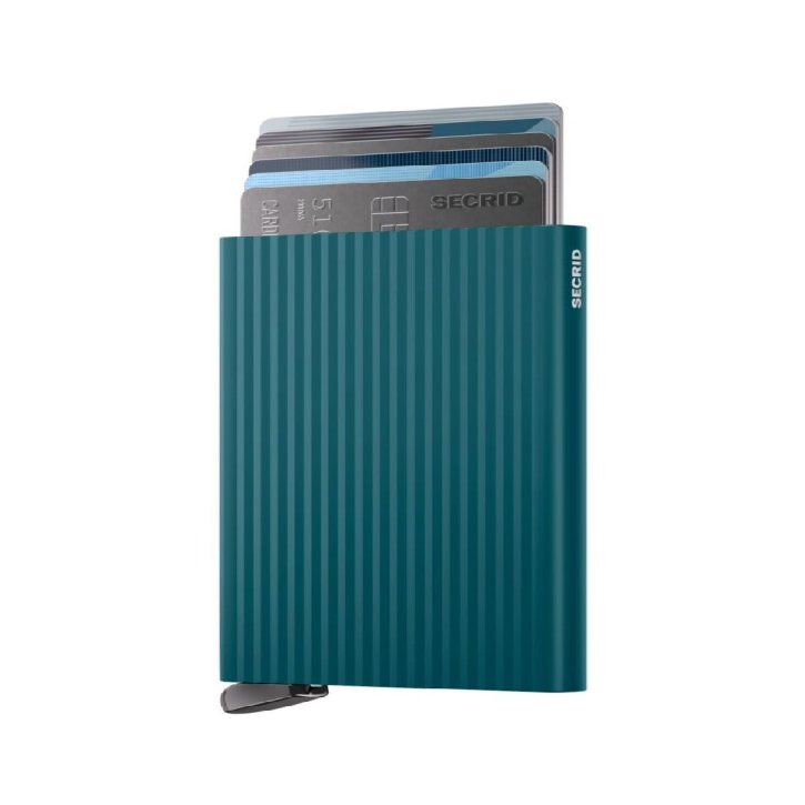 Secrid Premium Cardprotector fluted teal+